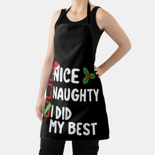 私はいけなクリスマスのリ最高のストファミリーを行った エプロン (インサイチュ)