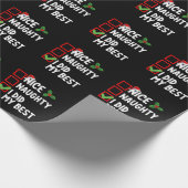 私はいけなクリスマスのリ最高のストファミリーを行った ラッピングペーパー (角)