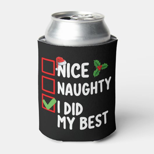 私はいけなクリスマスのリ最高のストファミリーを行った 缶クーラー (缶正面)