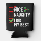 私はいけなクリスマスのリ最高のストファミリーを行った 缶クーラー (正面)