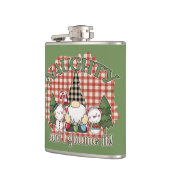 私はいけな格言クリスマス・ホリデー フラスク (左)