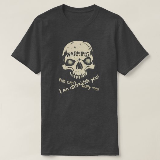 私はいじめられない! Tシャツ (デザイン正面)