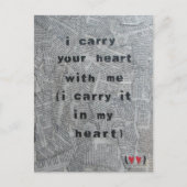 「私はいつだってそれを持っていないとダメなの」ポストカード ポストカード (正面)