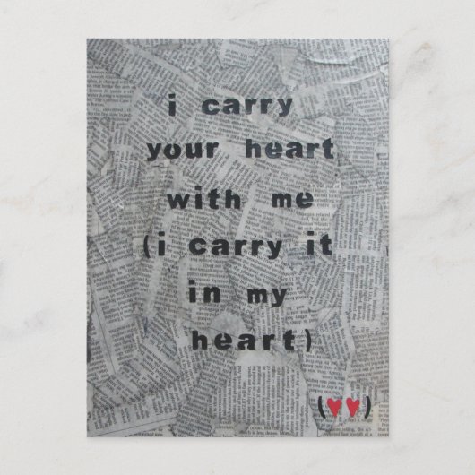 「私はいつだってそれを持っていないとダメなの」ポストカード ポストカード (正面)