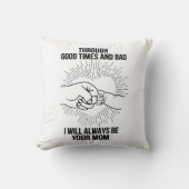 私はいつでもあなたの母になる クッション (正面)