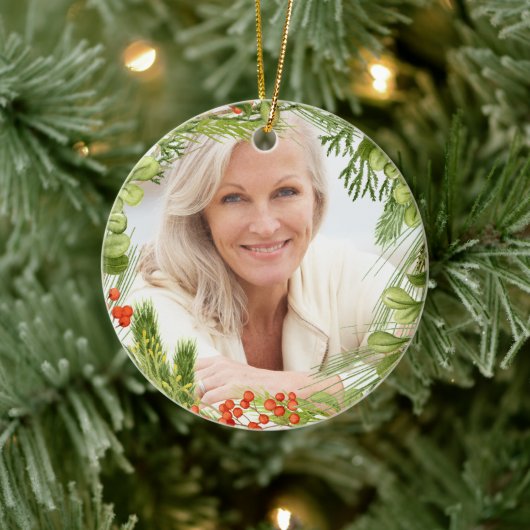 私はいつもあなたと一緒にいる記念オーナメント セラミックオーナメント (ツリー)