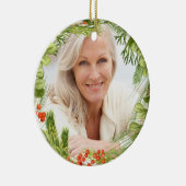 私はいつもあなたと一緒にいる記念オーナメント セラミックオーナメント (右)