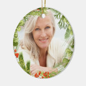 私はいつもあなたと一緒にいる記念オーナメント セラミックオーナメント (左)