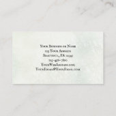 私はいつもあなたと一緒にいる～イエス・ワーズ幾何学フローラ 名刺 (裏面)