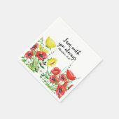 私はいつもあなたと一緒にいる スタンダードカクテルナプキン (角)