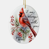 私はいつもあなたと一緒にいる セラミックオーナメント (右)
