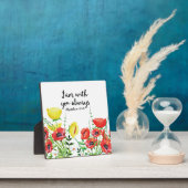 私はいつもあなたと一緒にいる フォトプラーク (インサイチュ)