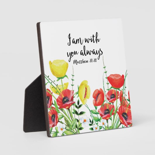 私はいつもあなたと一緒にいる フォトプラーク (正面)