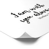 私はいつもあなたと一緒にいる ポスター (角)