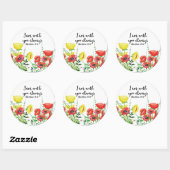 私はいつもあなたと一緒にいる ラウンドシール (シート)