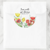 私はいつもあなたと一緒にいる ラウンドシール (バッグ)