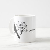 私はいつもあなたと一緒にいる(鳥)ショウジョウコウカンチョウ コーヒーマグカップ (正面左)