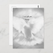 私はいつもあなたと一緒に鳩と一緒に詩を歌っている ポストカード (正面/裏面)