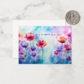 私はいつもあなたを愛している ノートカード (正面/裏面インサイチュ)