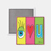 私はいつもあなたを愛している マグネット (正面/裏面)