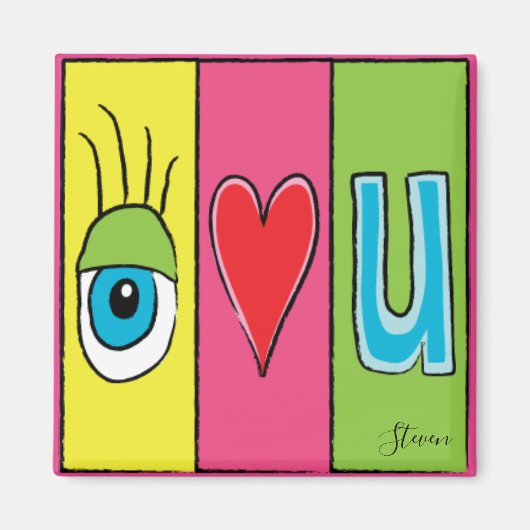 私はいつもあなたを愛している マグネット (正面)