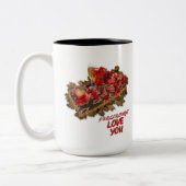 私はいつもあなたを愛する ツートーンマグカップ (左)