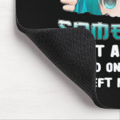 私はいつもアニメおもしろいかわいいTを見ない日本の マウスパッド (コーナー)