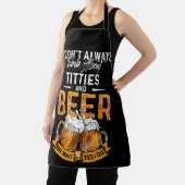 私はいつもタイトル考えやビールのことを言わない エプロン (インサイチュ)