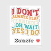 私はいつもテニ遊コイトああ待つYes私は行う シール (シート)