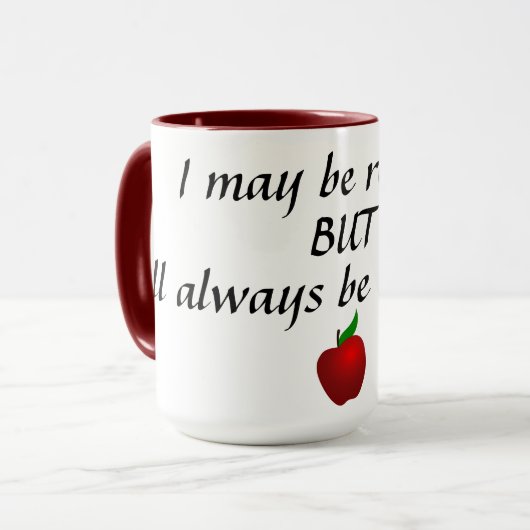 私はいつも先生 マグカップ (正面左)