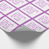 私はいつも望み通りの愛を持っている ラッピングペーパー (角)