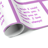 私はいつも望み通りの愛を持っている ラッピングペーパー (ロールコーナー)