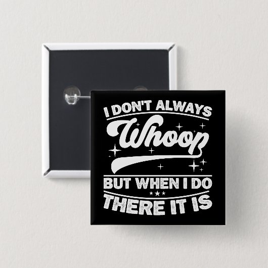 私はいつも泣くわけではないが、そこで泣くときには 缶バッジ (正面&裏面)