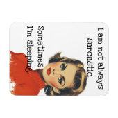 私はいつも皮肉ではない マグネット (横)