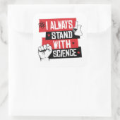 私はいつも科学に精通している スクエアシール (バッグ)