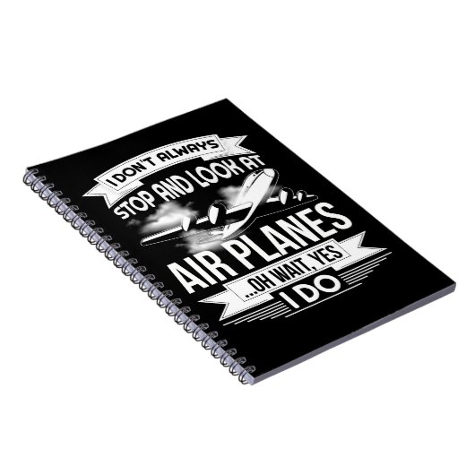 私はいつも飛行機ストップを見ているわけではない ノートブック (右側)