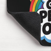 私はいつ小便をかけられるの?面白い皮肉な不適切な マウスパッド (コーナー)