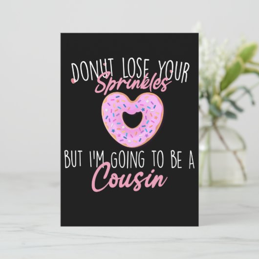 私はいとこになる妊娠の告知 招待状 (スタンド正面)