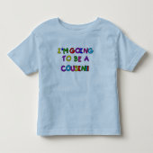 私はいとこになる トドラーTシャツ (正面)