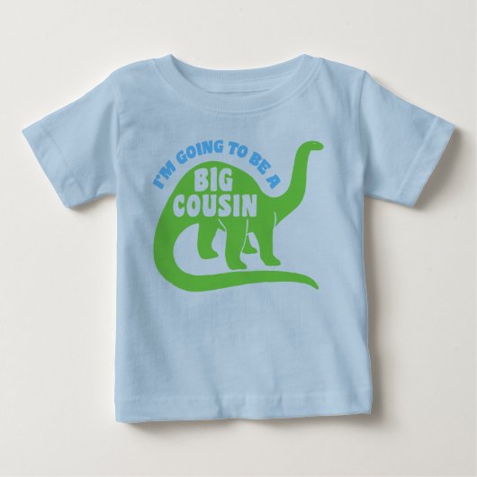 私はいとこ大きい ベビーTシャツ (正面)