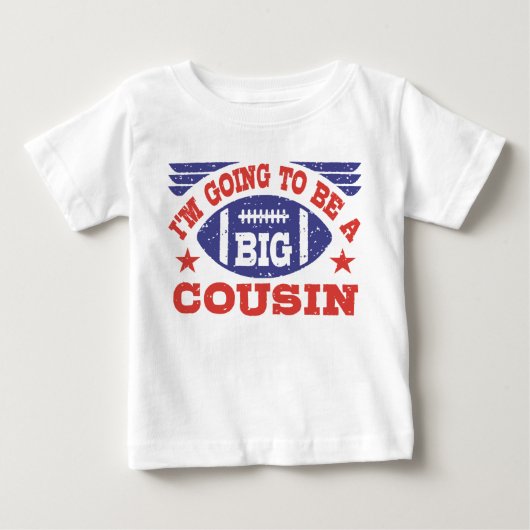 私はいとこ大きい ベビーTシャツ (正面)