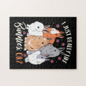 私はうさぎがとても好きだ ジグソーパズル (横)