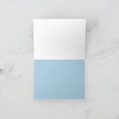 "私はうねり"カードあなたは考えます カード (内部)