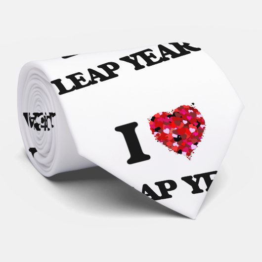 私はうるう年を愛します ネクタイ (ロール)