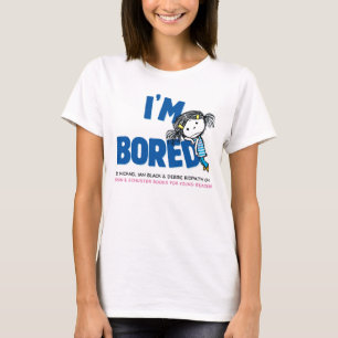 私はうんざりさせた女性の信号器のTシャツ、バレリーナの背部です Tシャツ