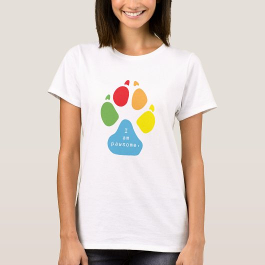 私はうんざりだ Tシャツ (正面)