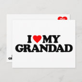 私はおじいさんを愛している ポストカード (正面/裏面)