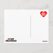 私はおじいさんを愛している ポストカード (裏面)