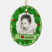 私はおじいちゃんが大好き セラミックオーナメント (右)