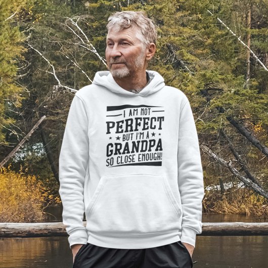 私はおじいちゃんだ パーカ